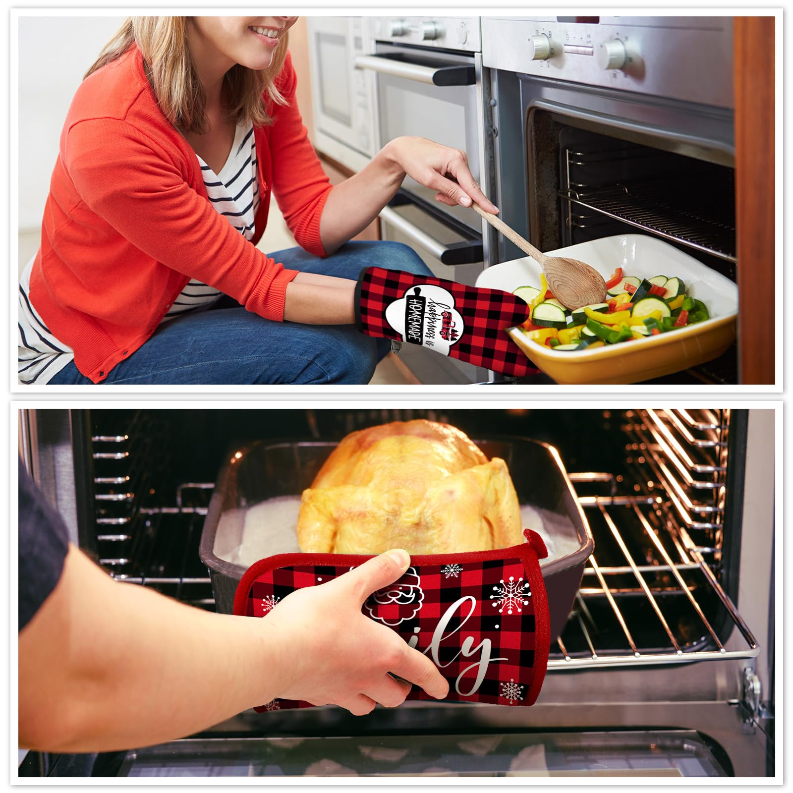 Rtteri set cocina navideño, práctico y decorativo para la cocina.