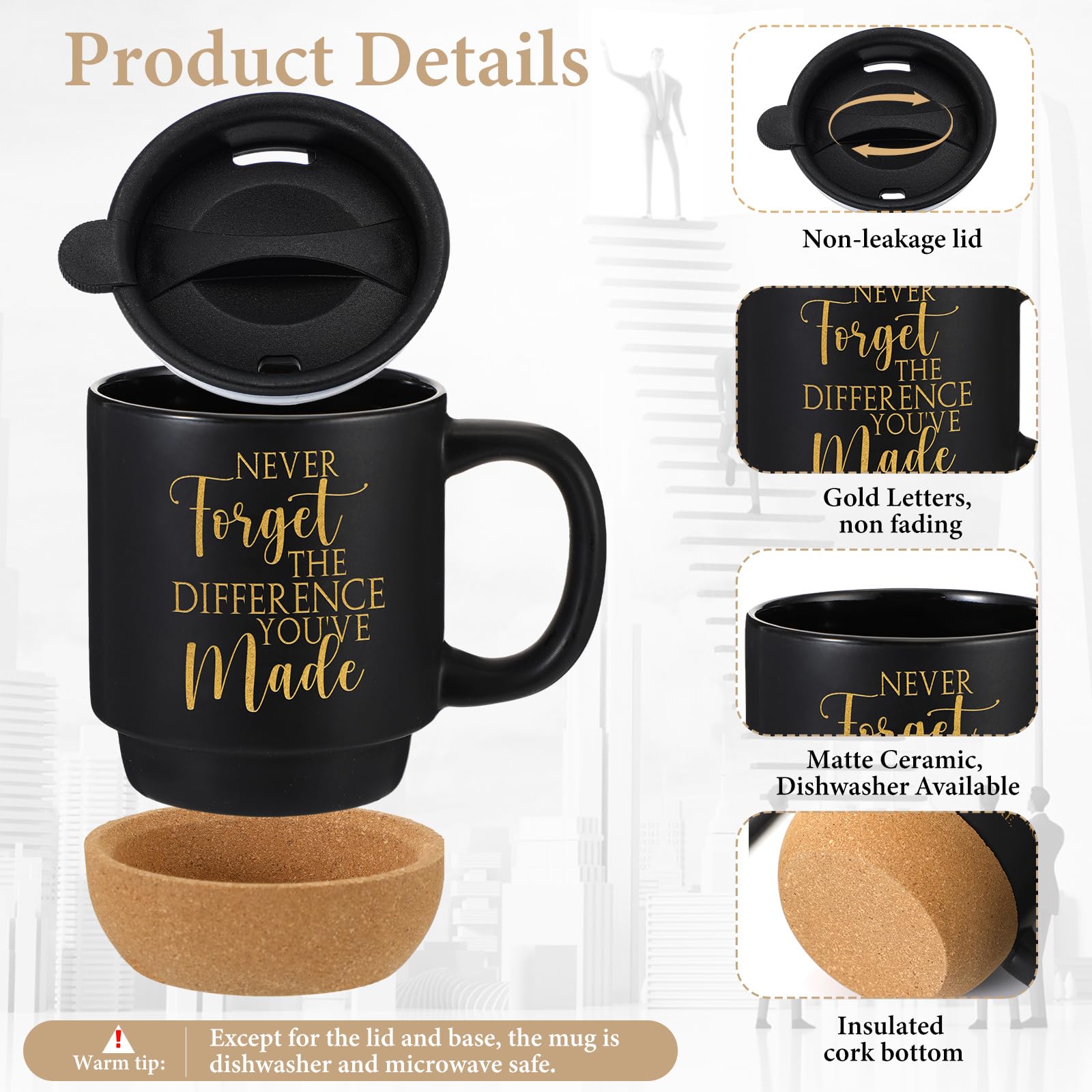 Taza Rtteri con diseños inspiradores para bebidas calientes