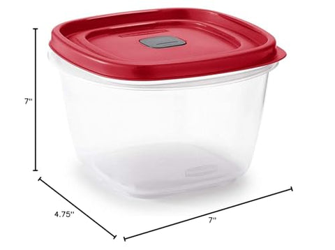 Base duradera Rubbermaid apta para lavavajillas, microondas y congelador