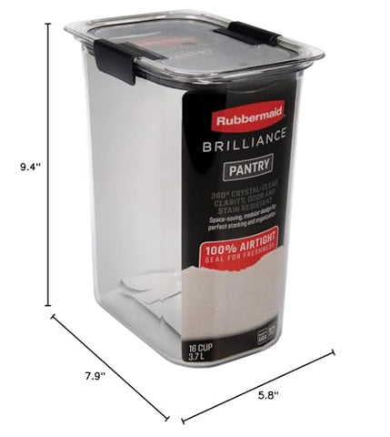 Rubbermaid Brilliance Apto para congelador y lavavajillas en rejilla superior