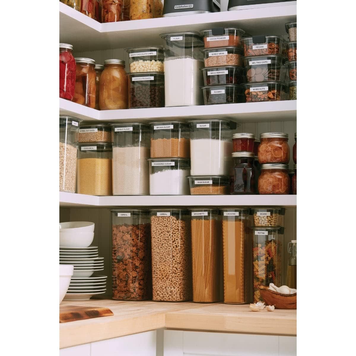 Rubbermaid Brilliance Tapa hermética para evitar derrames y mantener frescura