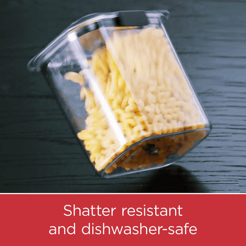 Rubbermaid Brilliance Ideal para almacenar harinas, azúcares y granos secos