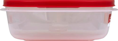 Rubbermaid color rojo Racer añade estilo a la cocina diaria.