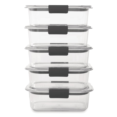 Rubbermaid primer plano del cierre hermético y sello, evita derrames en transporte
