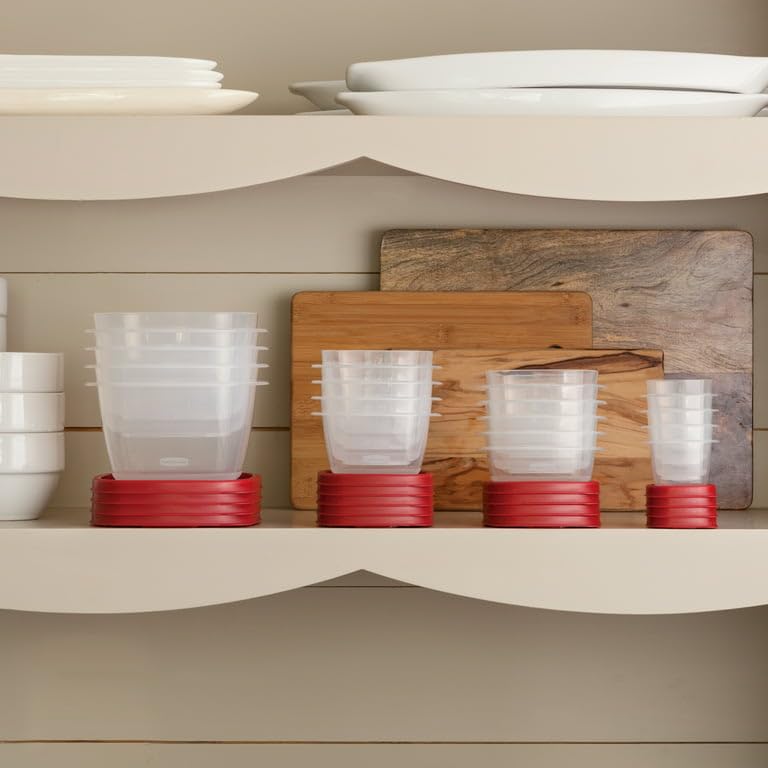 Paredes gruesas de Rubbermaid para uso diario y almacenamiento seguro.