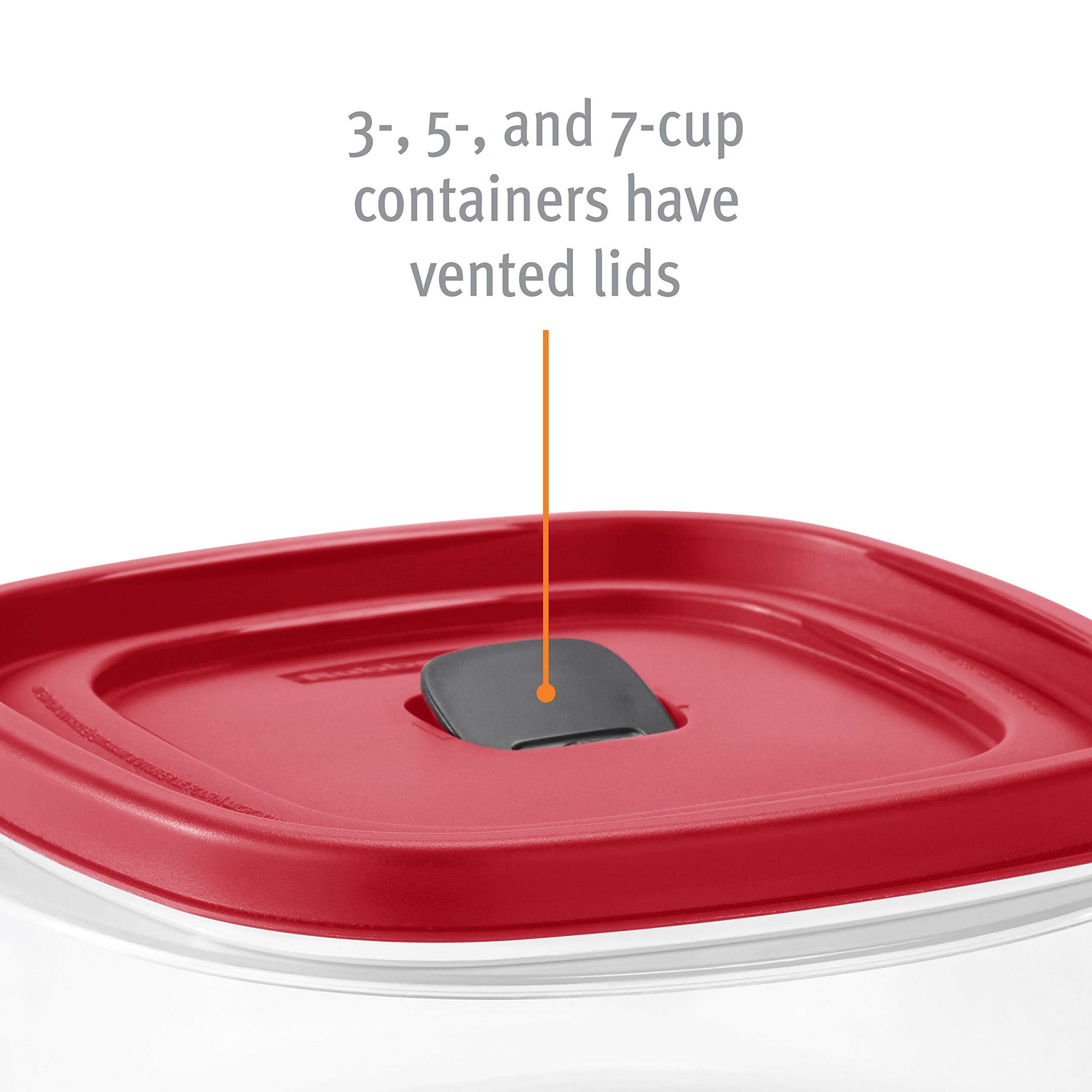 Rubbermaid EasyFind microondas con ventilación para recalentar