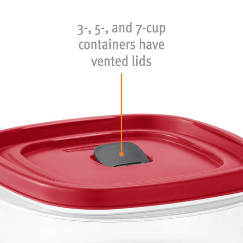 Rubbermaid EasyFind microondas con ventilación para recalentar