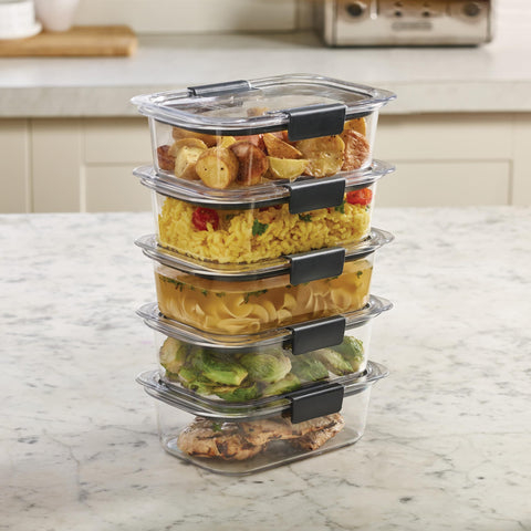 Rubbermaid etiqueta lateral con instrucciones y símbolos, facilita uso seguro
