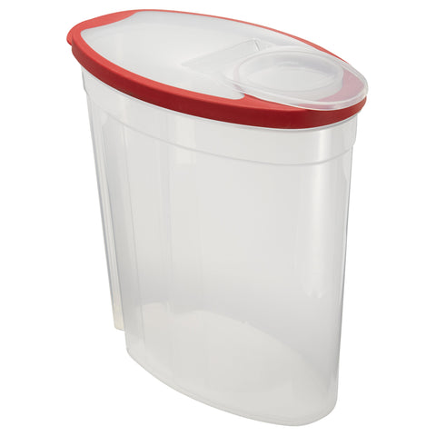 detalle del sellado hermético rubbermaid, mantiene alimentos secos frescos