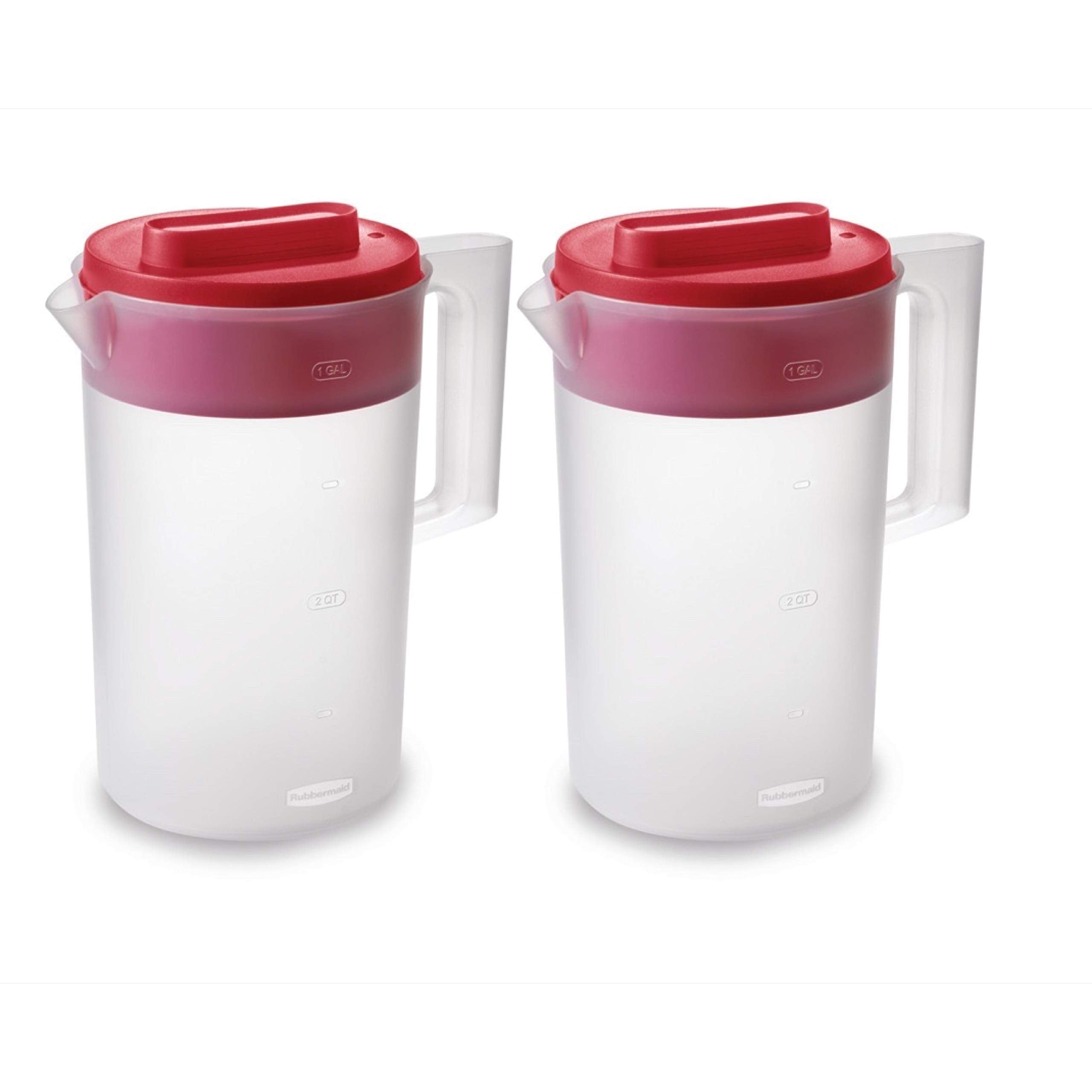 Rubbermaid jarra 1 gal con tapa 3 posiciones para verter con control