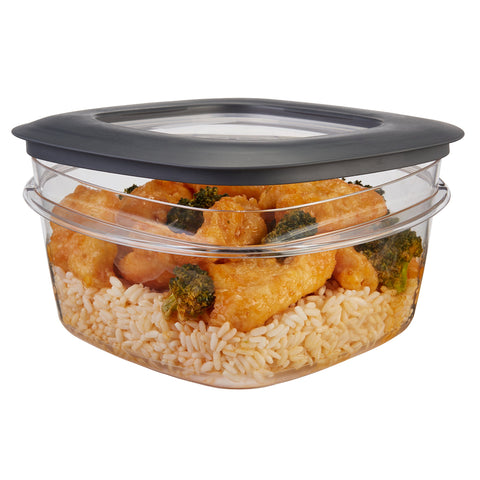 Base apta para microondas permite calentar comidas con comodidad.