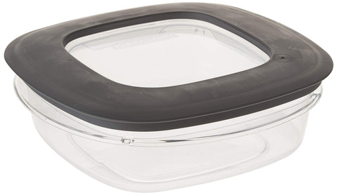 Conjunto de 4 contenedores Rubbermaid Premier para comidas.