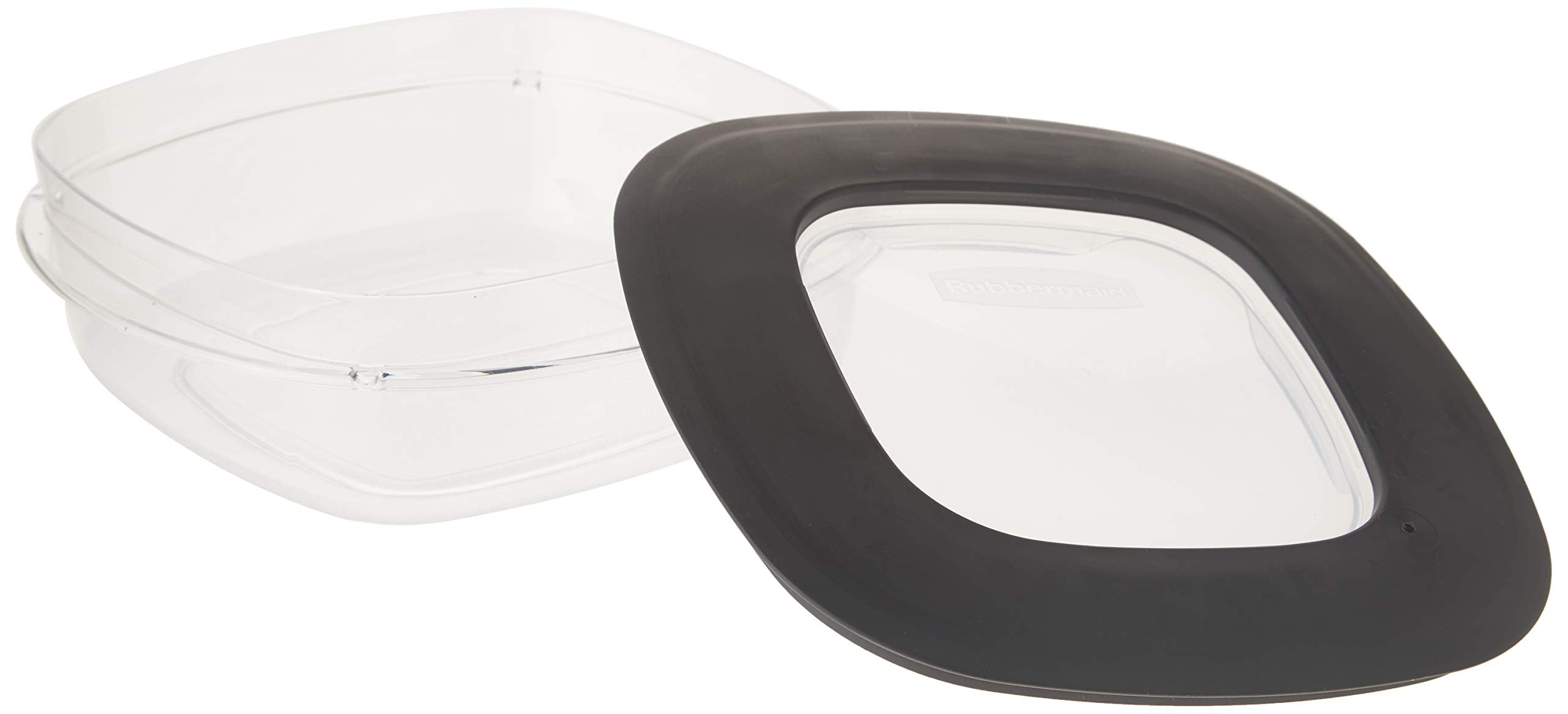 Rubbermaid Premier gris ideal para apilar y ahorrar espacio.