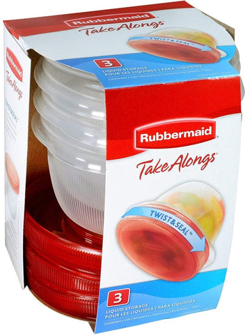 Tapa tintada de Rubbermaid TakeAlongs para distinguir recetas.