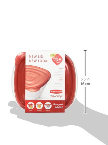 Rubbermaid TakeAlongs: tapas rígidas apilables facilitan almacenamiento