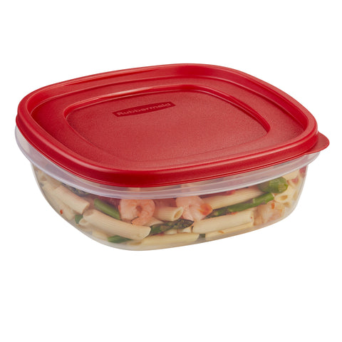 Rubbermaid sistema de tapas de localización rápida para 9 tazas, facilita encontrar la tapa correcta.