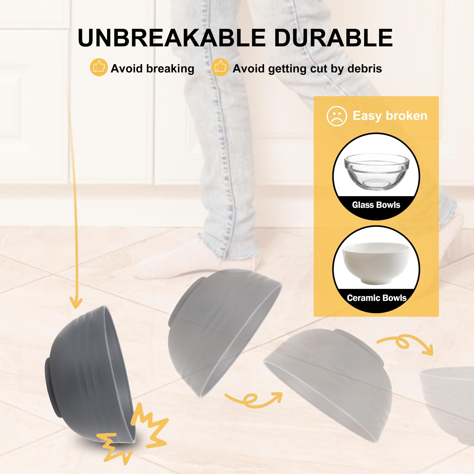 Rubtlamp tazas para bebidas en colores, cómodas para la mesa diaria.