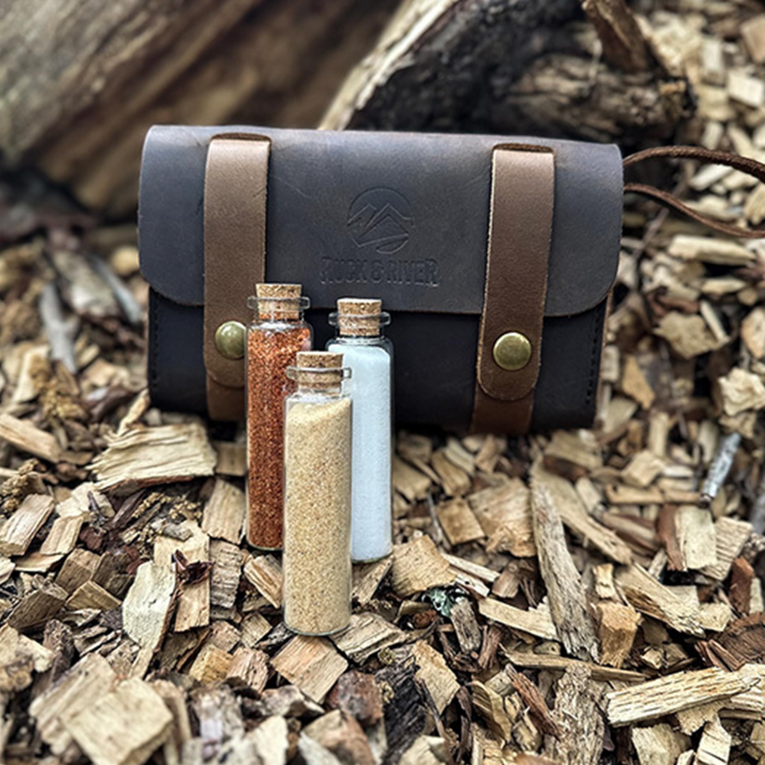 Ruck & River kit de especias para barbacoa y picnic.
