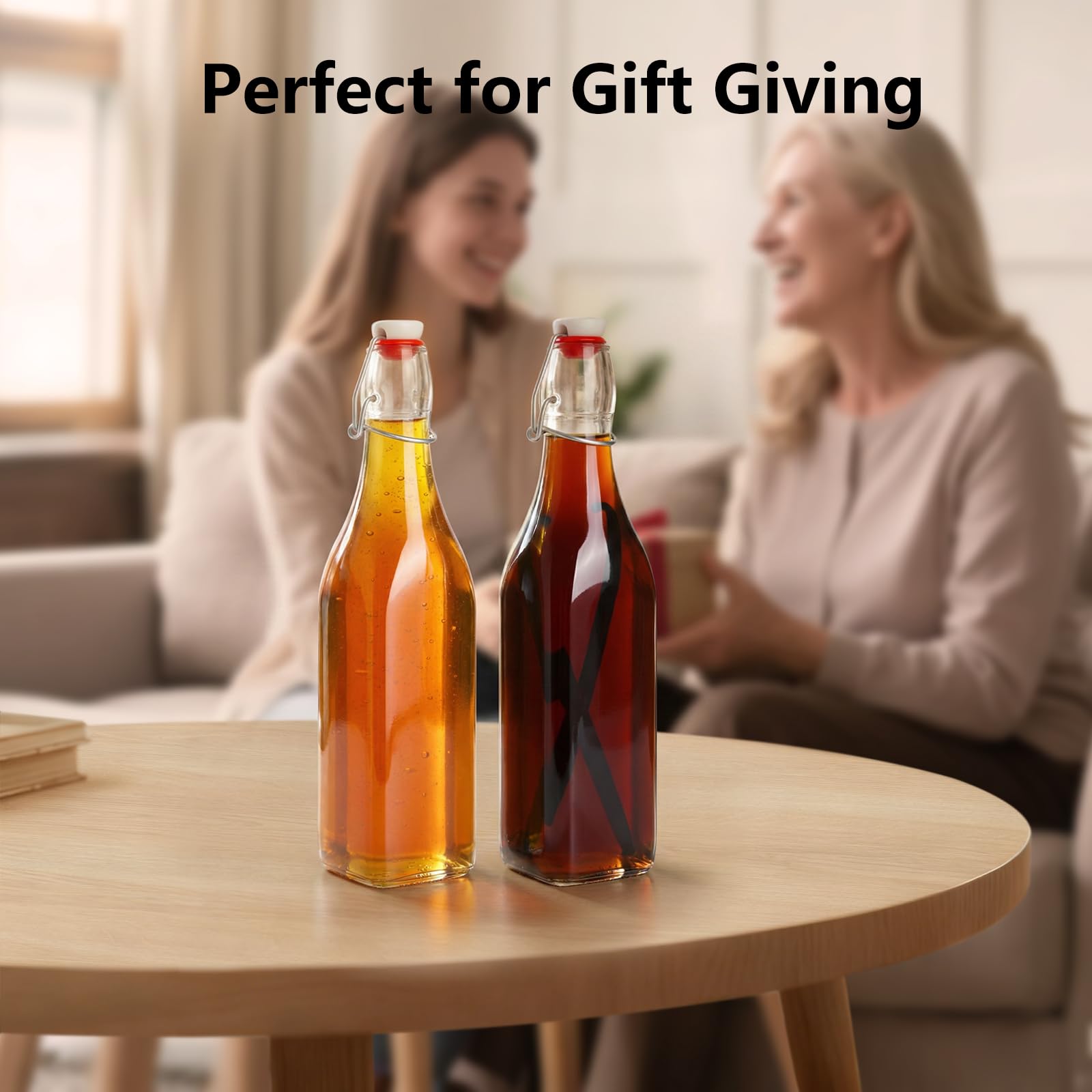 Ruckae: regalo práctico de botella de vidrio para la cocina