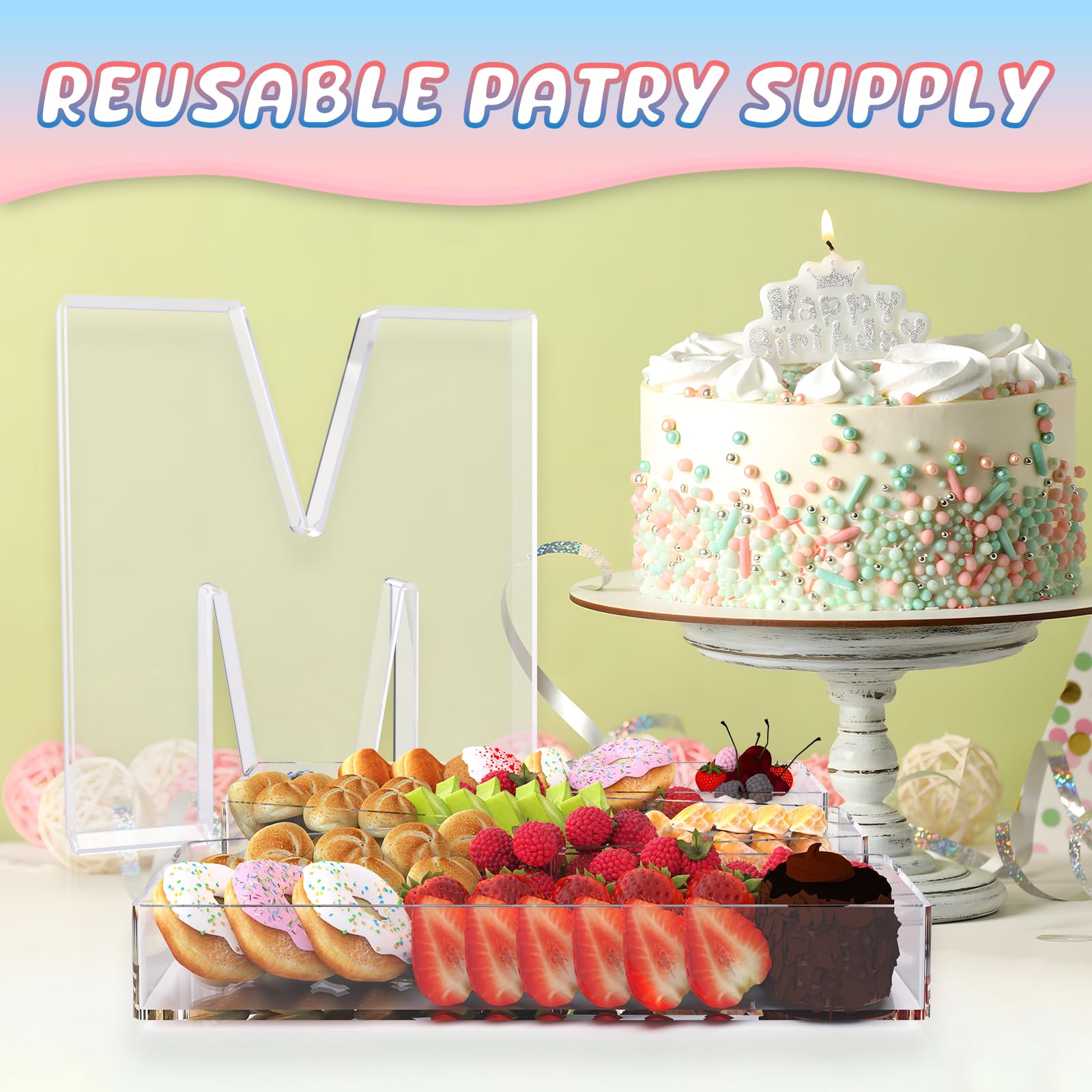 RUFHVTY: uso versátil para cumpleaños, bodas y graduaciones.