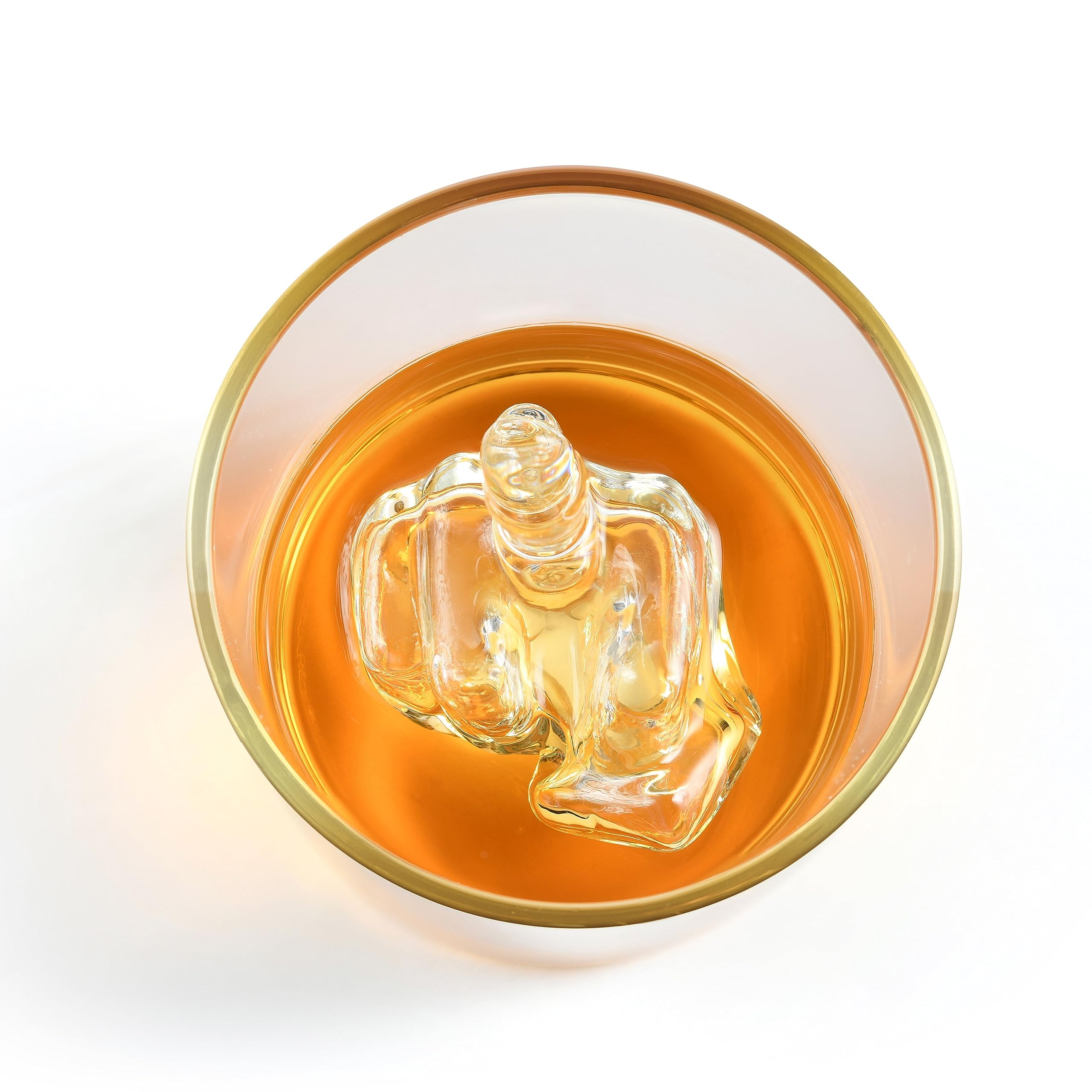 Vaso RUGLUSH whisky con agarre ergonómico y diseño cómodo