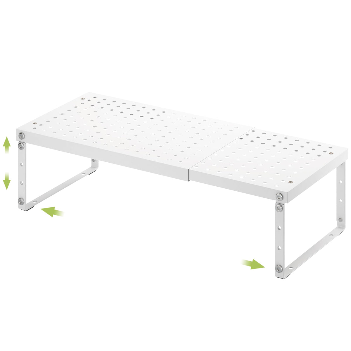 RUILALIFE estante organizador expandible para armario que maximiza el espacio disponible.
