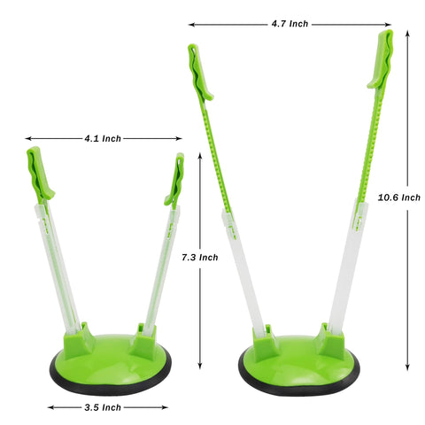 Ruibo Baggy Rack Altura Ajustable para bolsas grandes de alimentos.