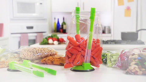 Ruibo Baggy Rack Tu asistente de cocina personal para rellenar bolsas.