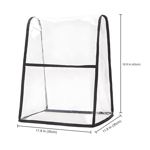 Ruibo cubierta con bolsa organizadora integrada para recetas y accesorios.