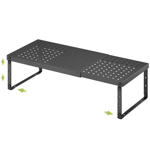 RUILALIFE estante expandible para cocina en encimera, optimiza espacio.