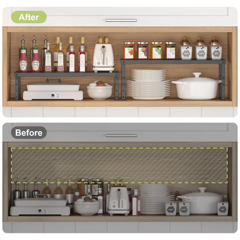 RUILALIFE organizador de encimera para cocina, ordena utensilios y condimentos.
