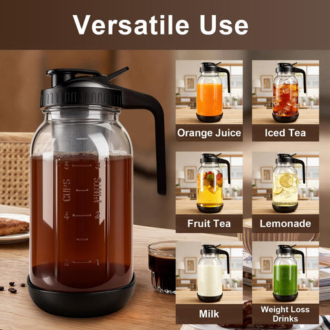 Filtro de acero inoxidable reutilizable RuileMei para café frío y té.