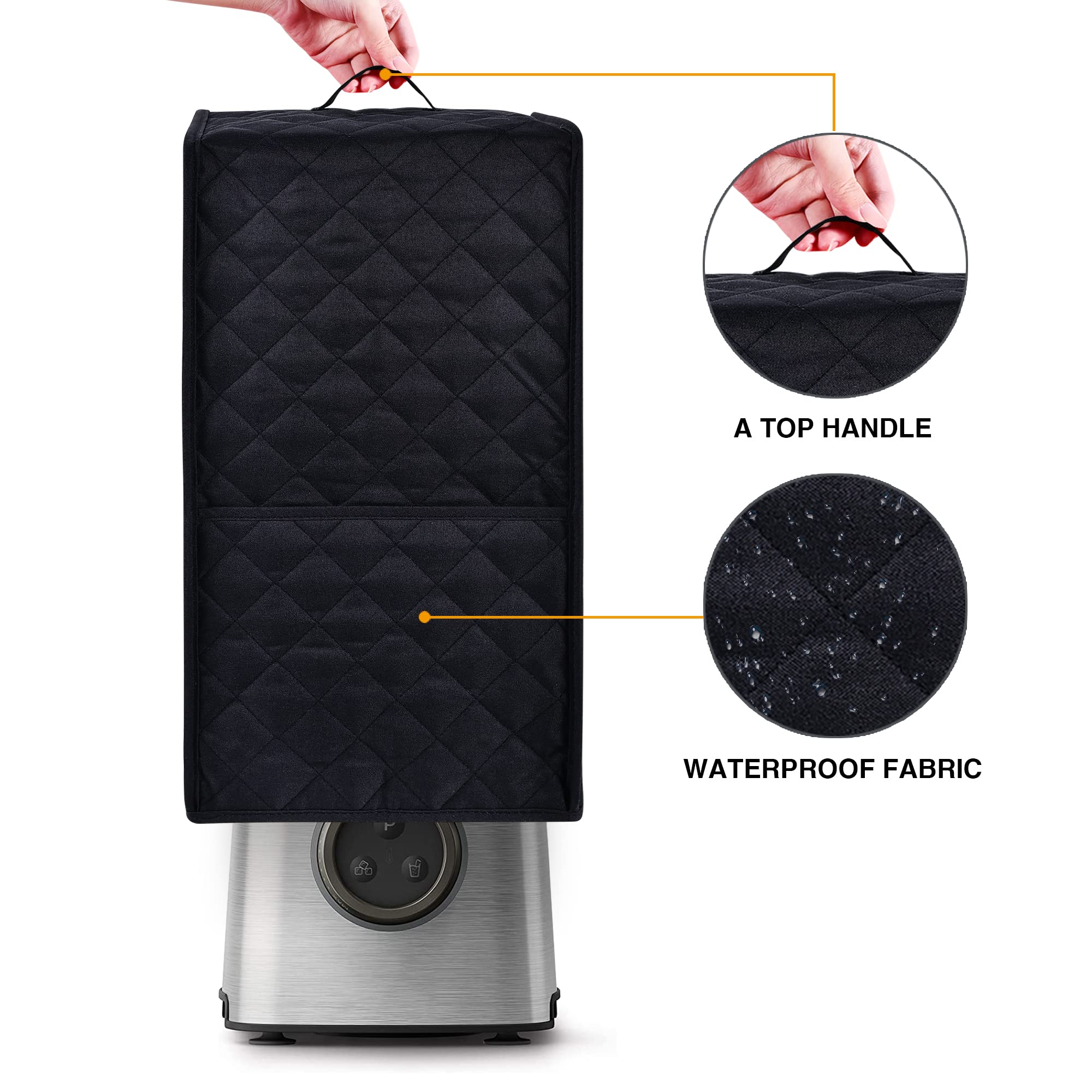 Ruilery funda con mango superior: facilita retirar la funda sin esfuerzo.
