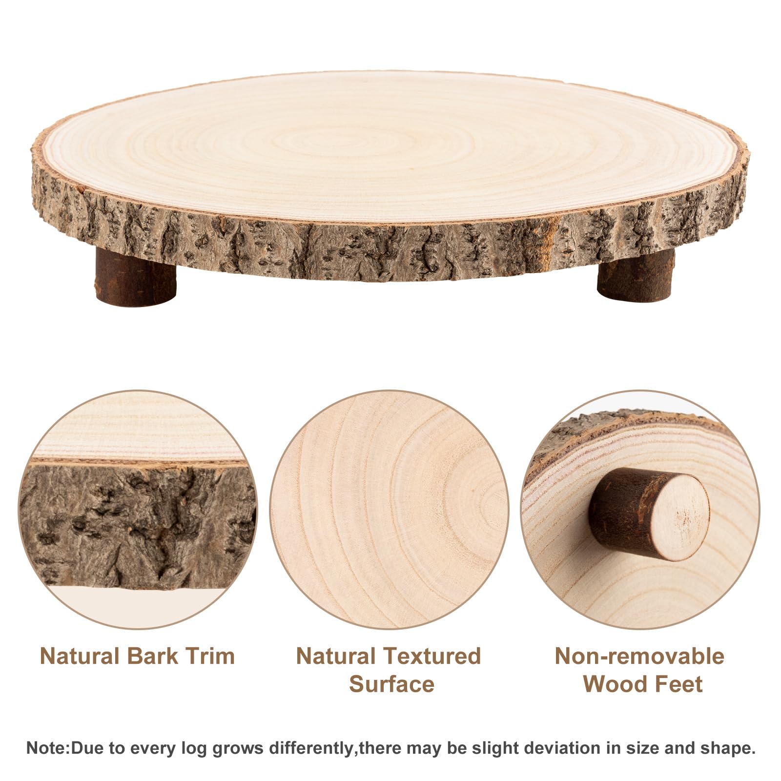 Ruizhihu grano-natural-madera, añade belleza orgánica a la mesa de dulces