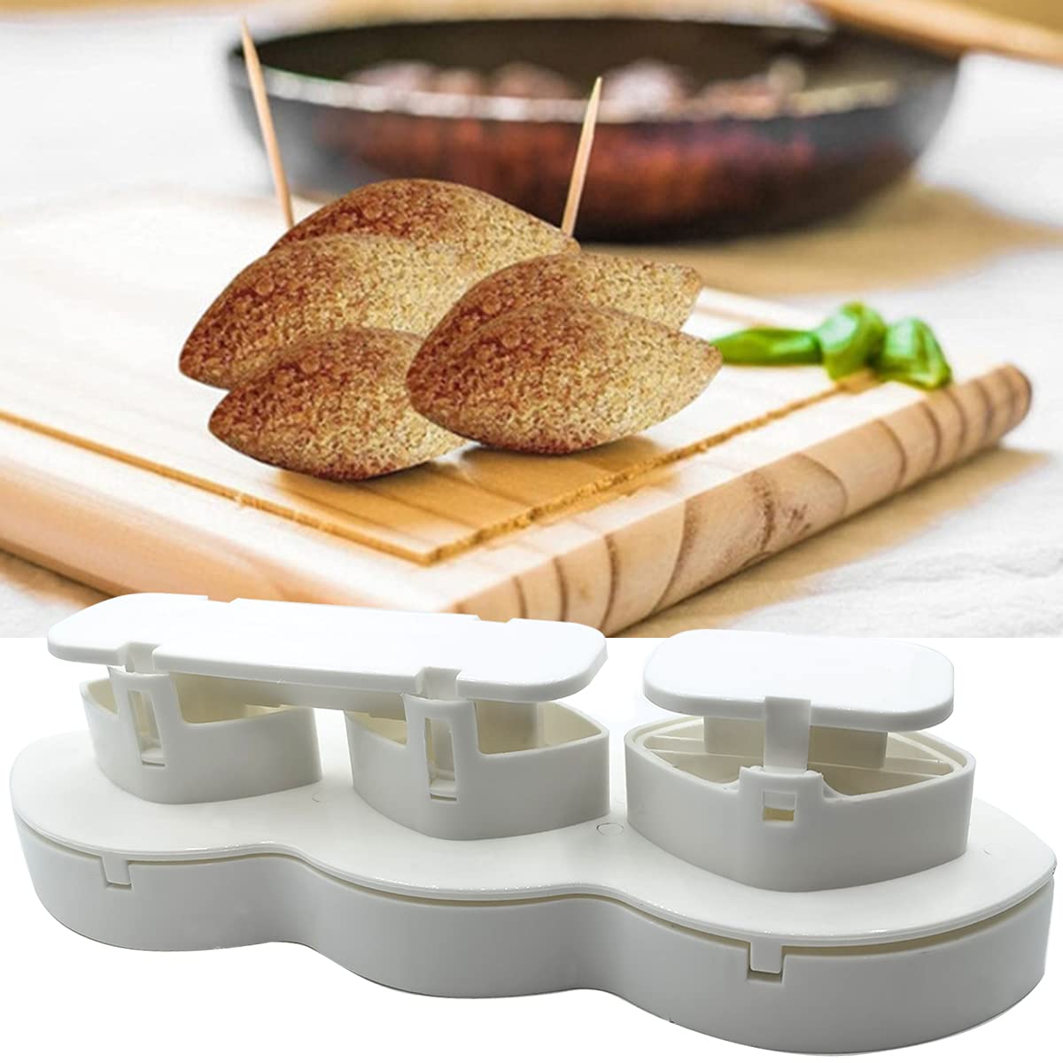 Rumexeng molde albóndigas estilo italiano para porciones perfectas.