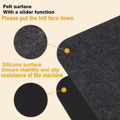 Protección de encimera con alfombrilla de silicona antirayones Runeaoys