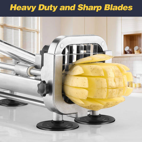 Ruooson cutter with four suction cups for stable, slip-free slicing.