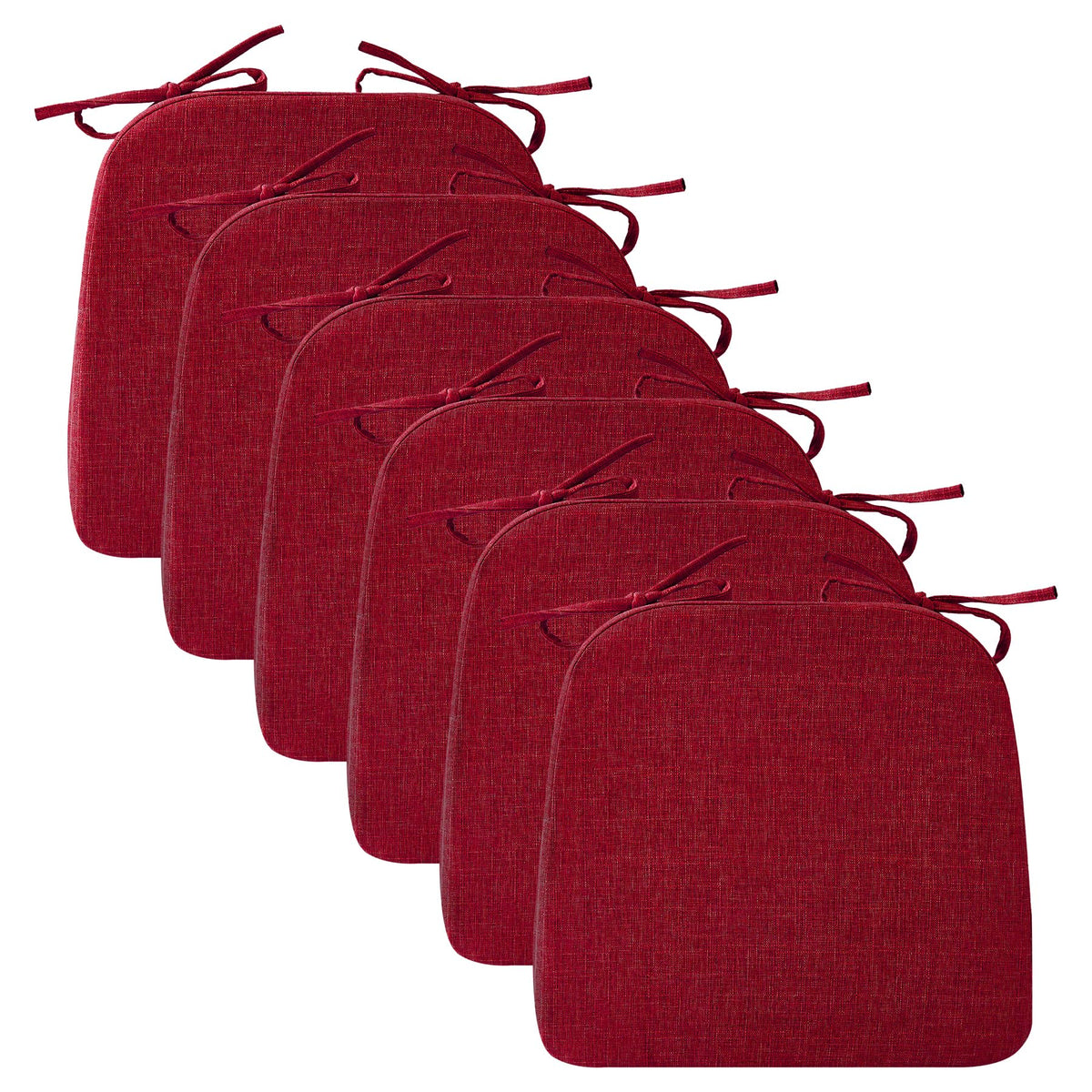 Cojín Ruqmuis para silla con diseño D, 2 pulgadas de grosor, cómodo