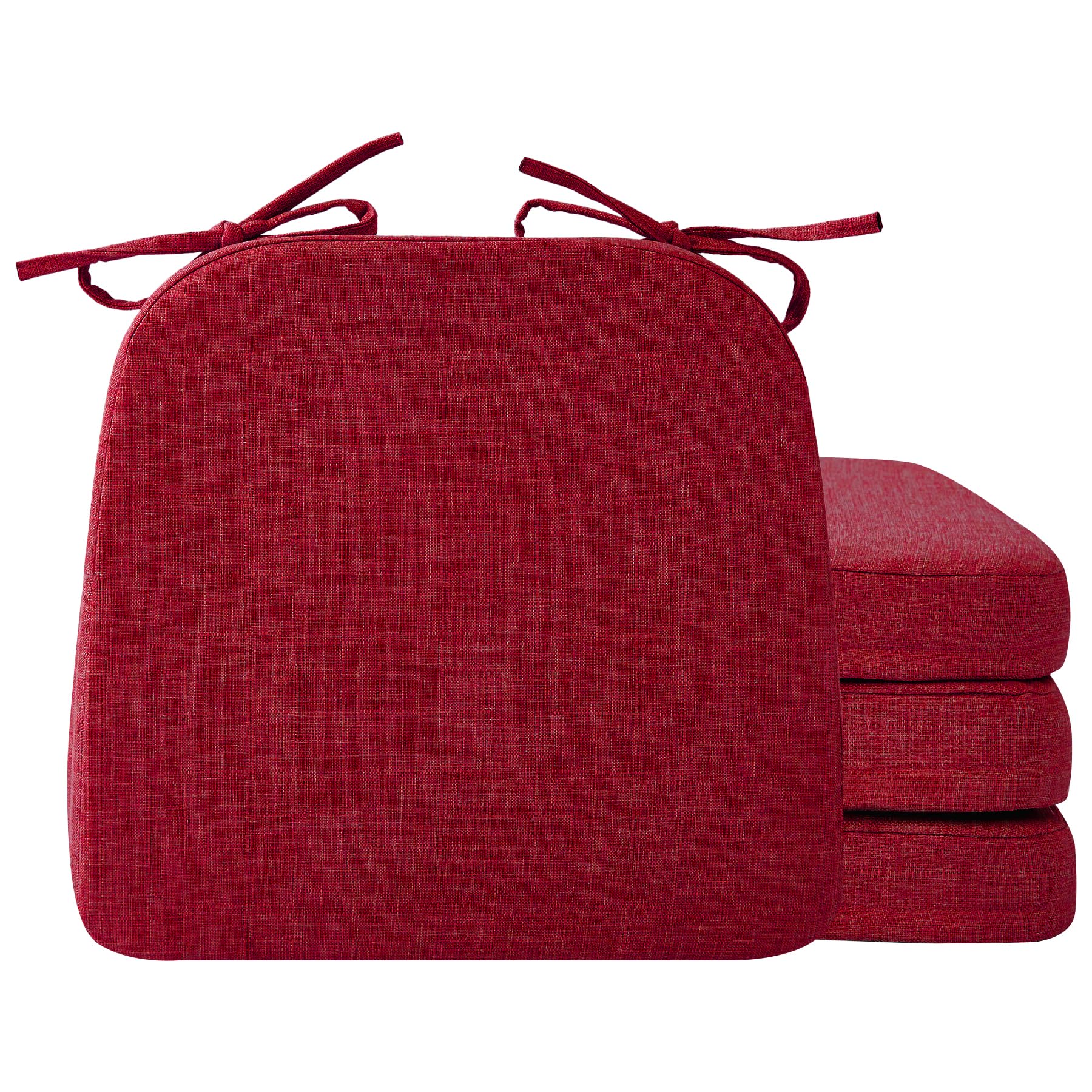 Ruqmuis cojín para silla, forma en D, 2 pulgadas, comodidad y soporte.