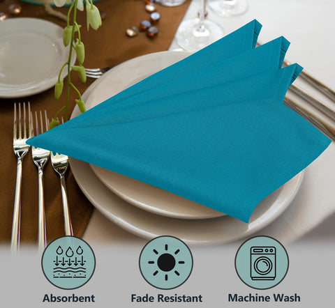Ruvanti conjunto de 6 servilletas, ideal para banquetes y catering.