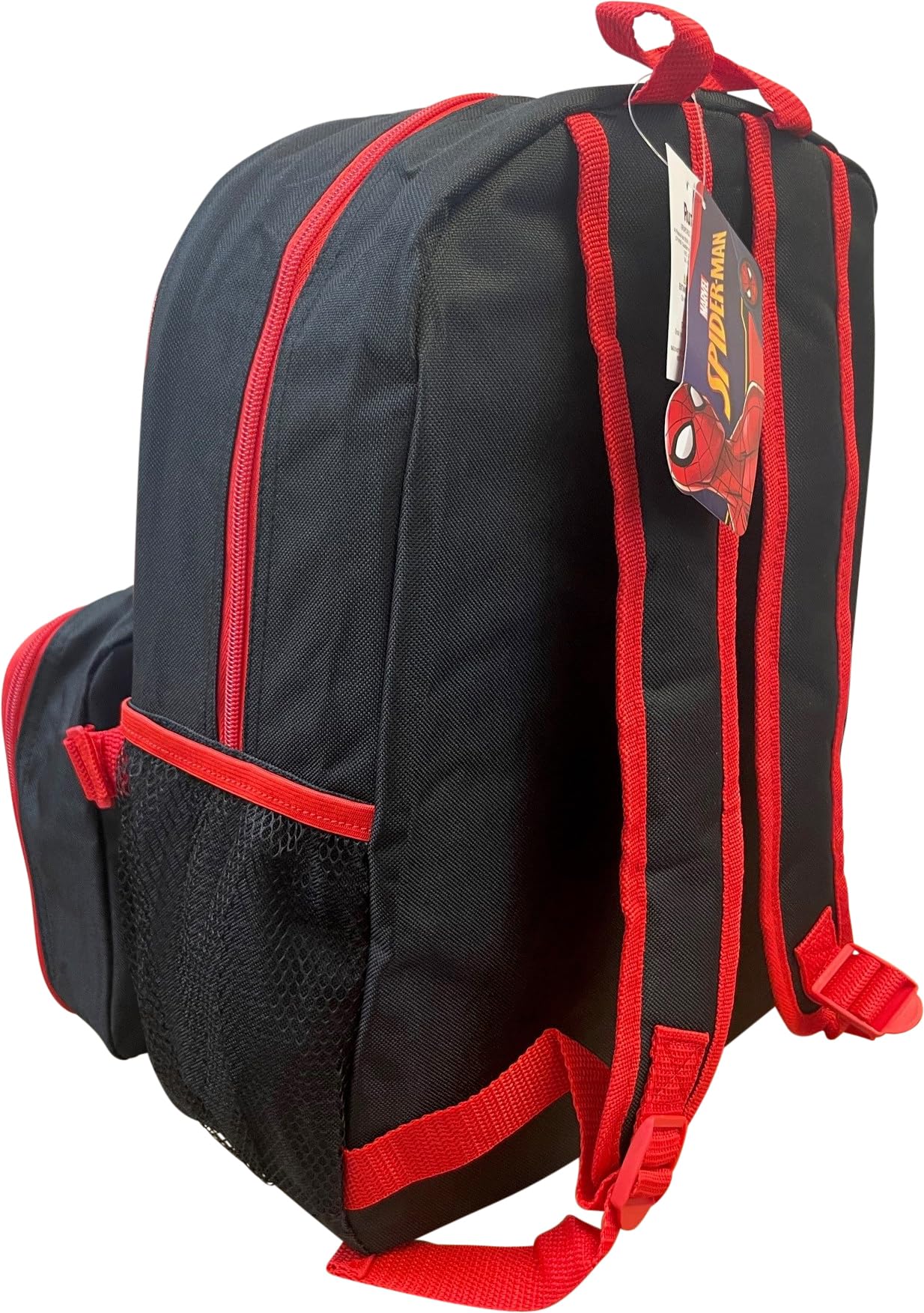 Correas ajustables acolchadas de la mochila Ruz Spiderman