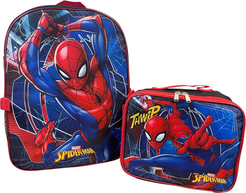 Lonchera desmontable Ruz Spiderman, útil para meriendas escolares
