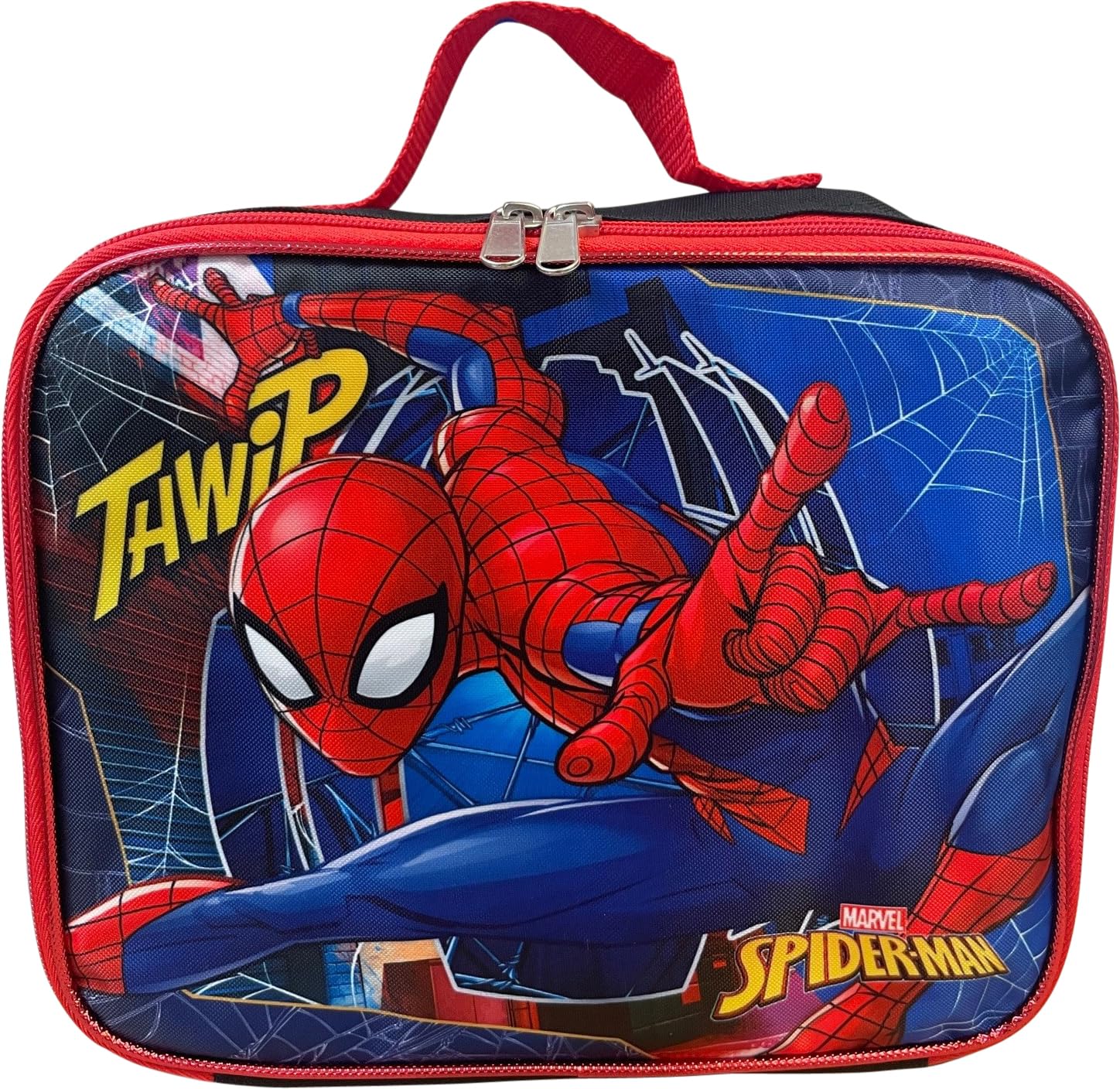 Mochila Ruz Spiderman con bolsillos laterales para botellas al alcance