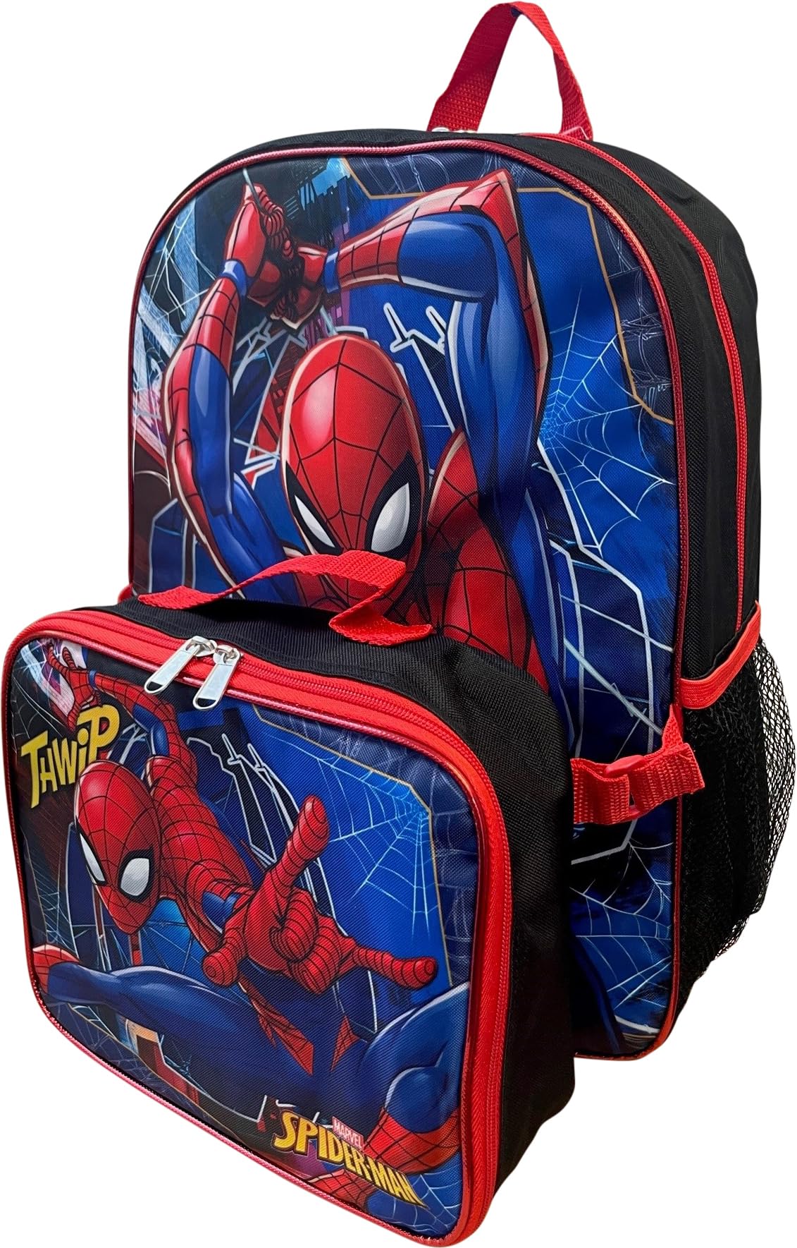 Mochila Ruz Spiderman con medidas 41x30x13 cm para cuadernos y libros