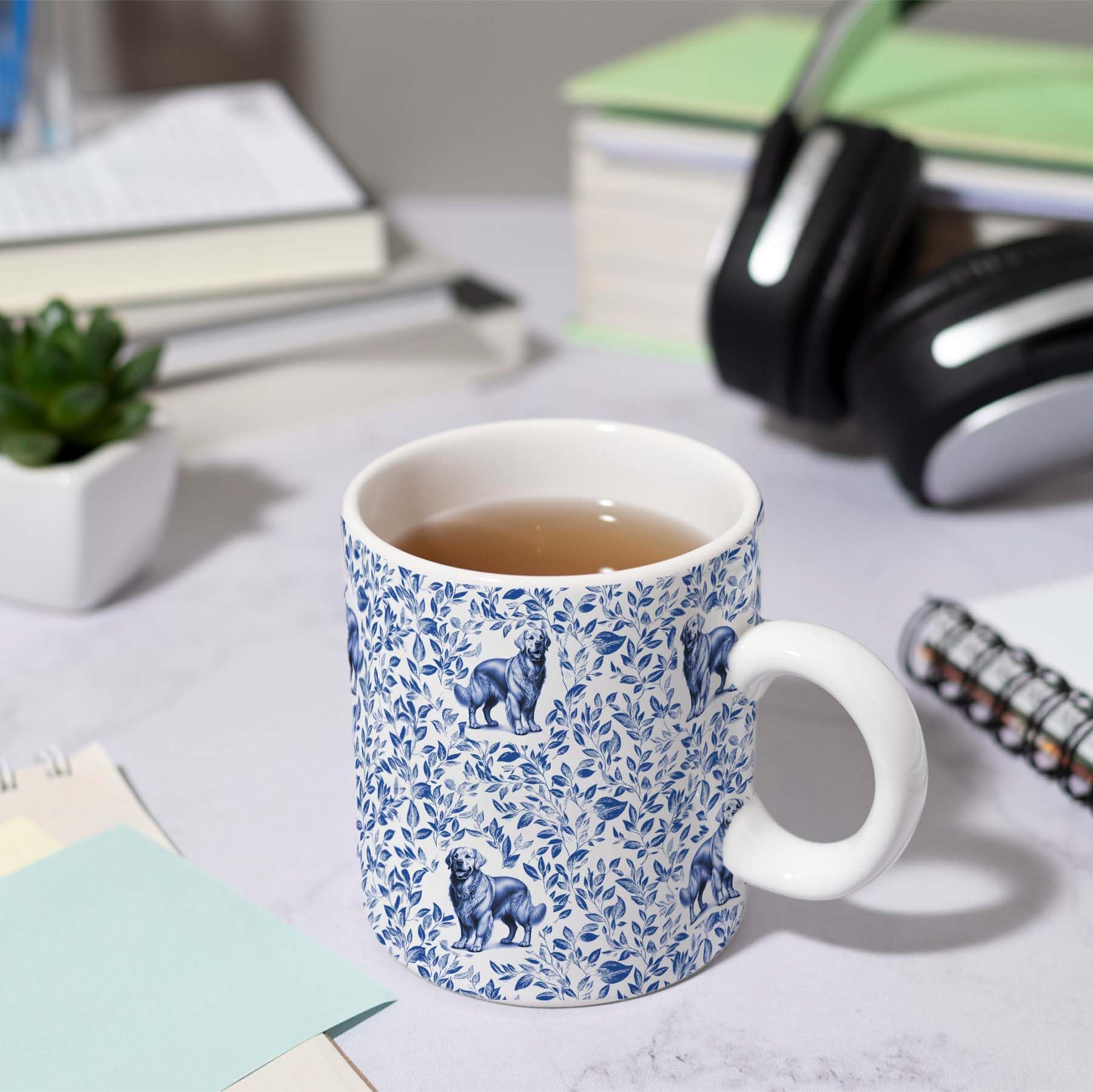 Taza RVEAFA para uso diario de café infusiones, mango ergonómico.