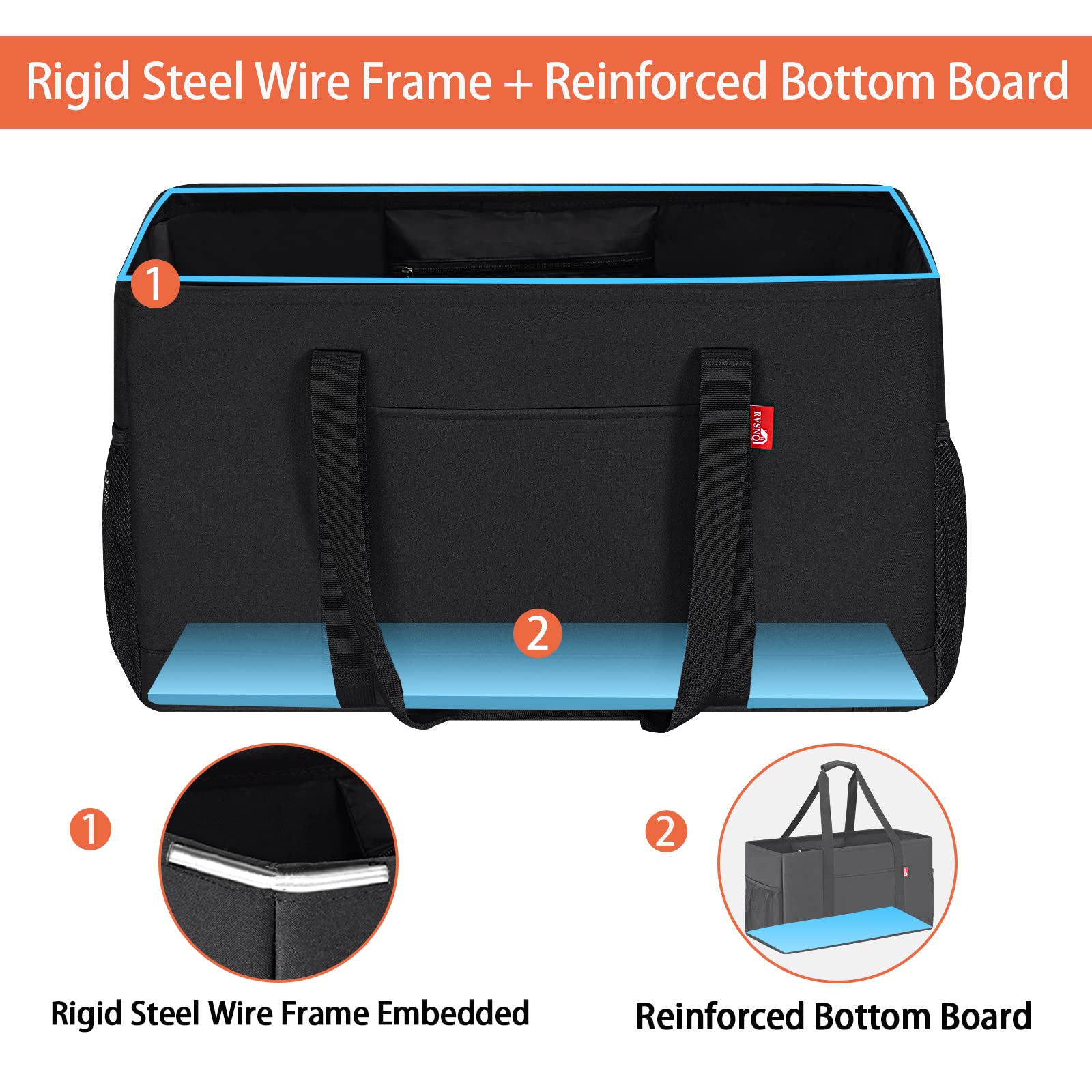 RVSNQ bolsa para playa y viaje, resistente y fácil de limpiar.