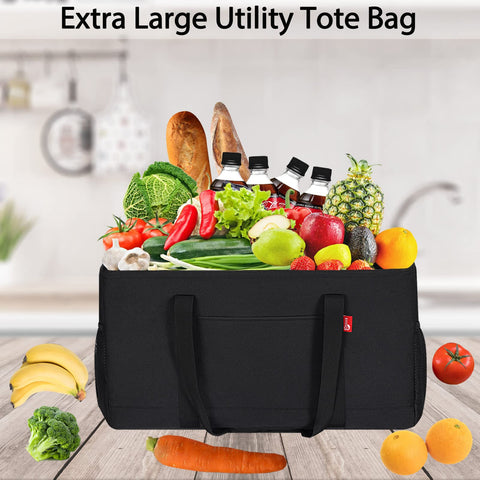 RVSNQ bolsa plegable con bolsillos interiores, organización práctica.