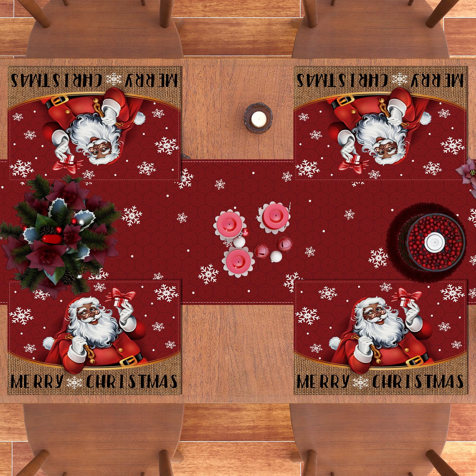 Caja con mantel Rvsticty, listo para regalo o uso inmediato.