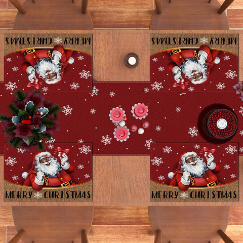 Caja con mantel Rvsticty, listo para regalo o uso inmediato.