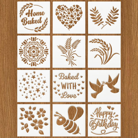Ryetvok diseño multi para decorar diversos postres.